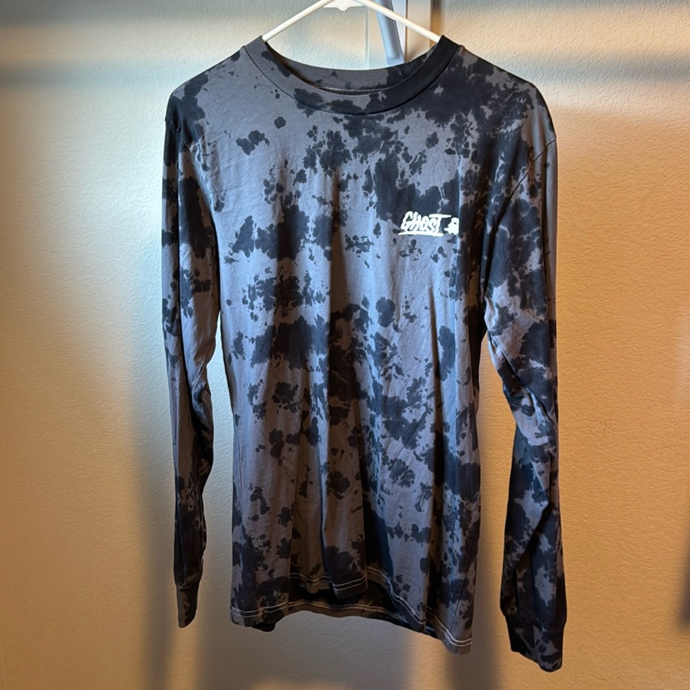Rare Ghost tie-die long sleeve